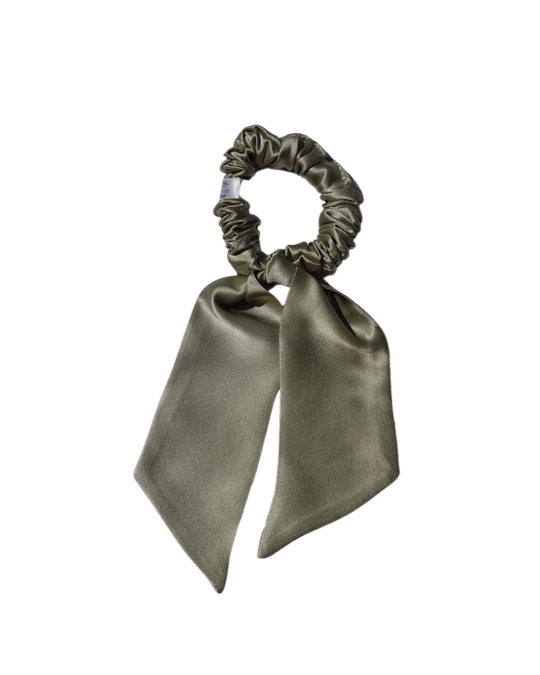 Big Bow Mulberry Silk Scrunchie