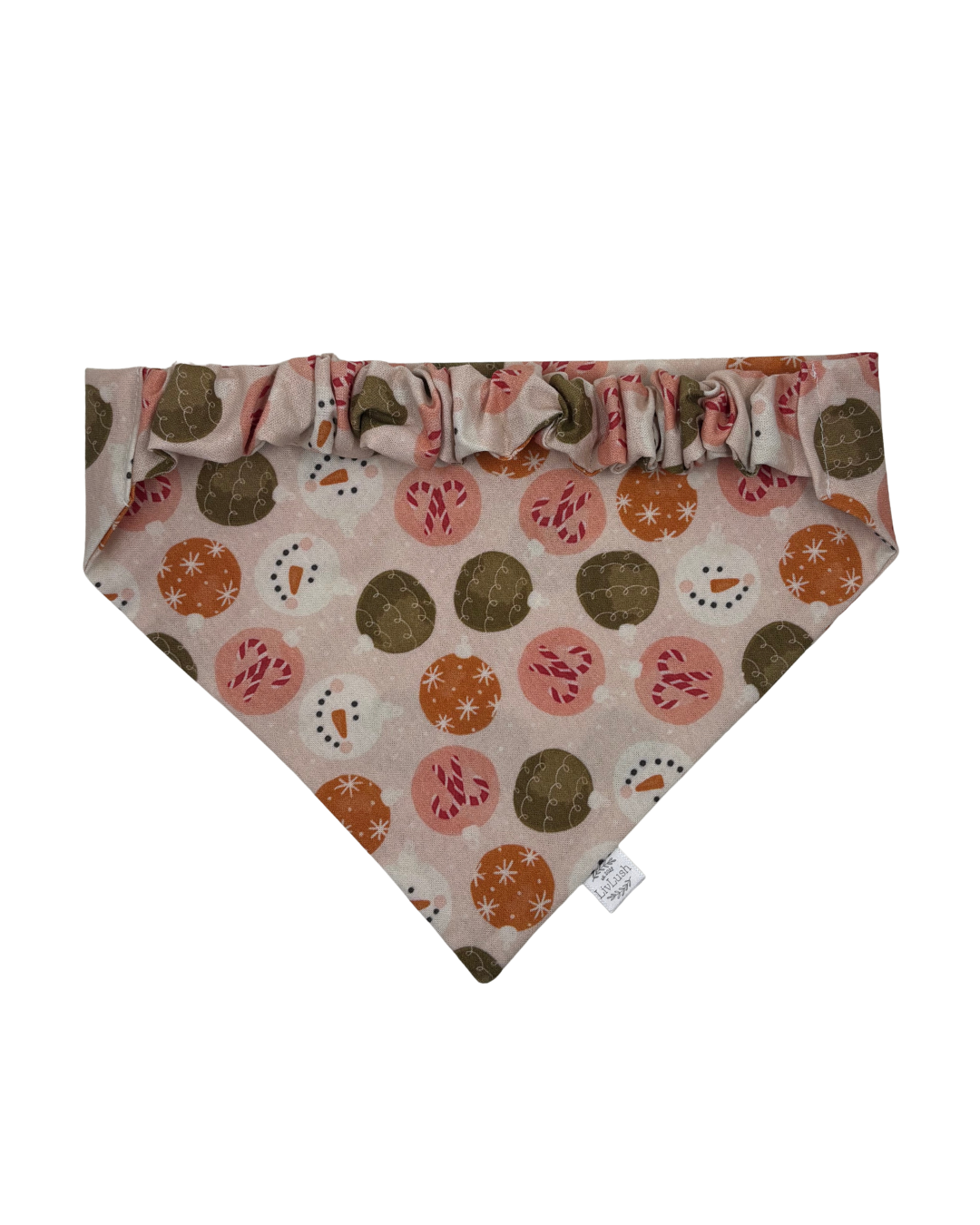 Pink Ornament Dog Scruffie