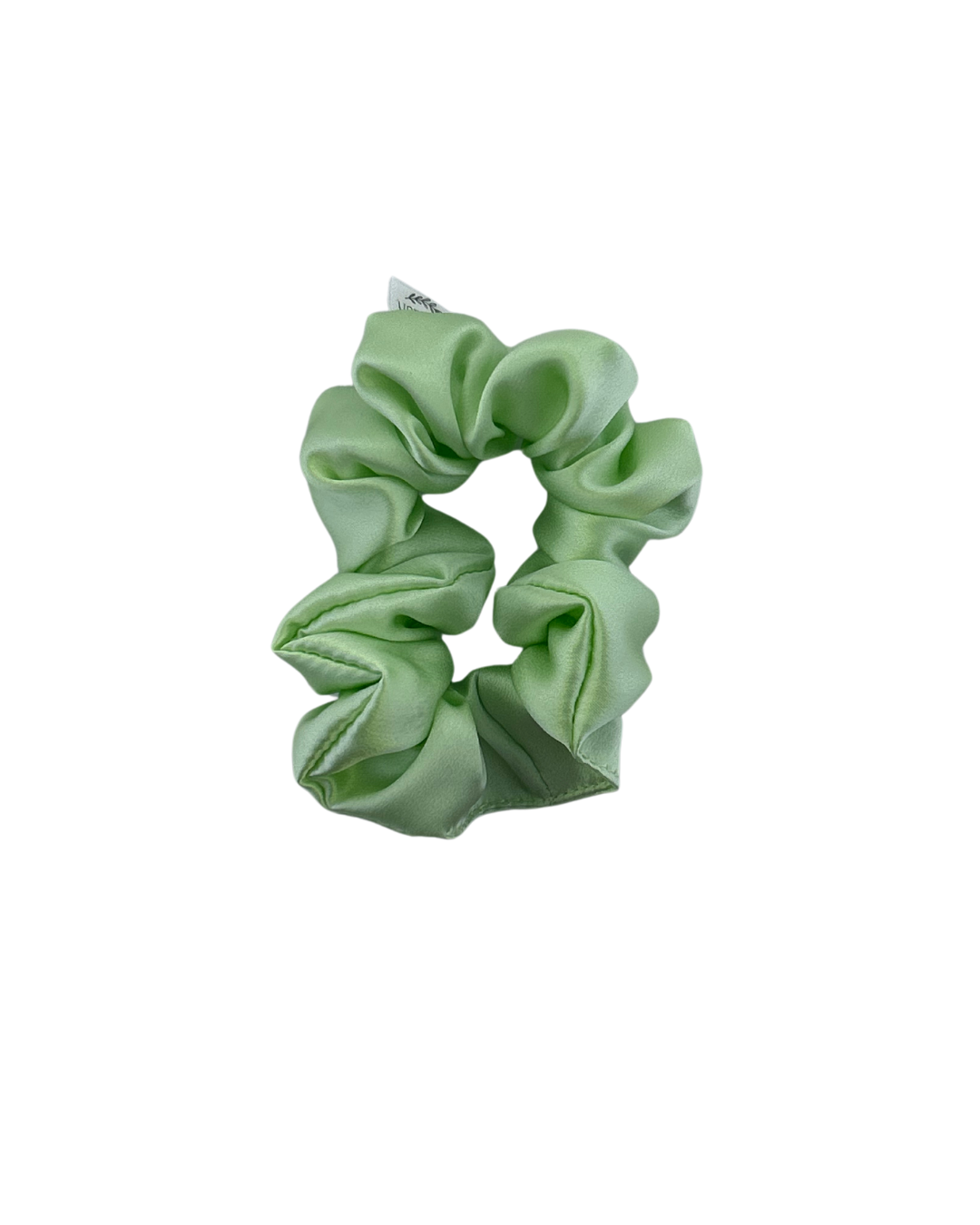 Honey Dew Mulberry Silk Scrunchie