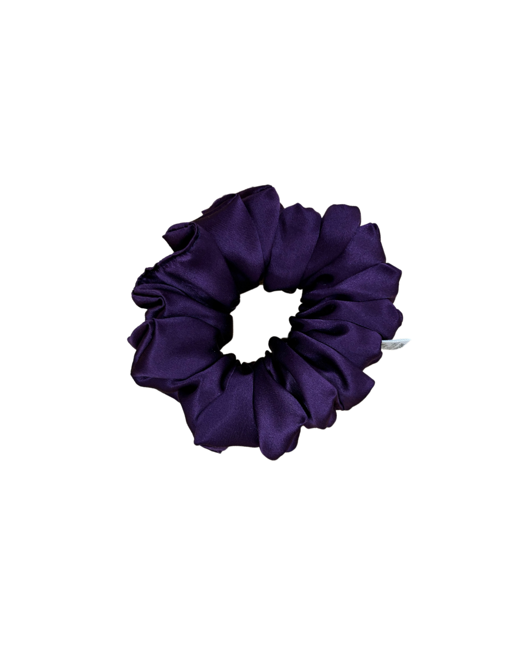 sugar plum mulberry silk scrunchie