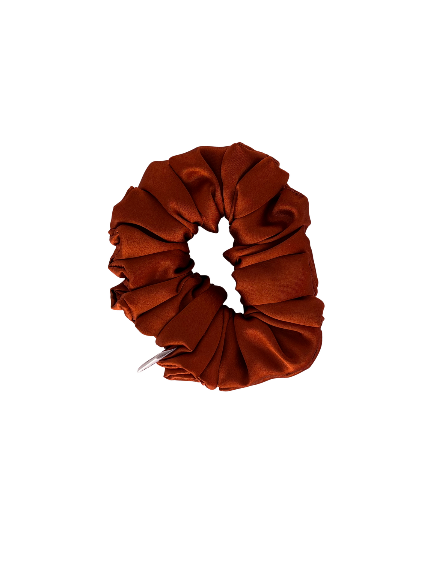 Rusted Maple Mulberry Silk Scrunchie