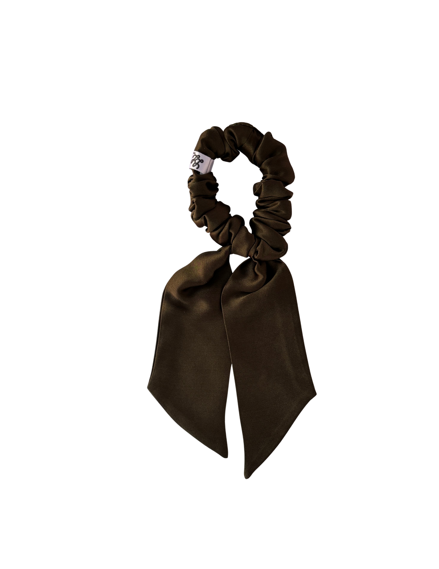 Big Bow Mulberry Silk Scrunchie