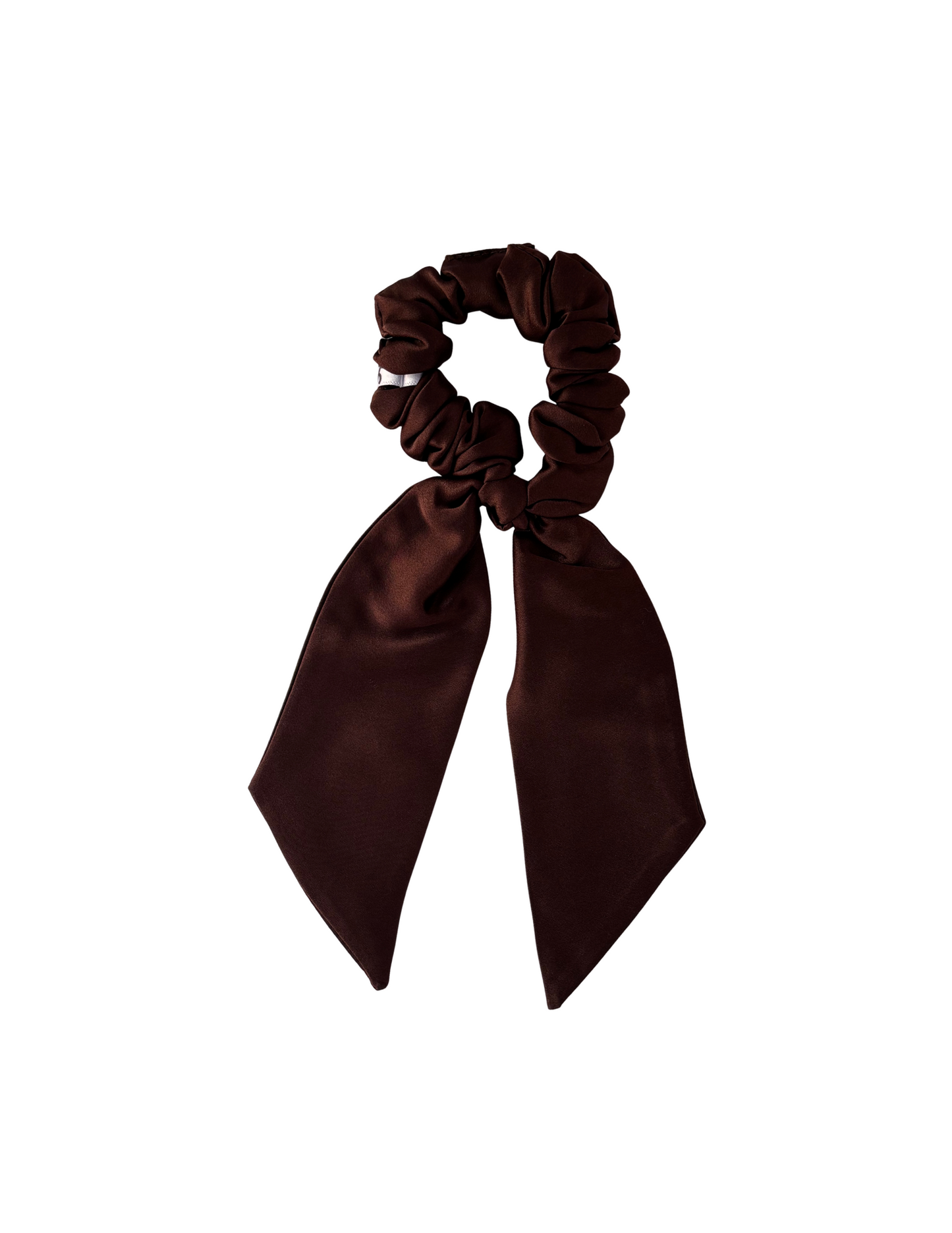 Big Bow Mulberry Silk Scrunchie
