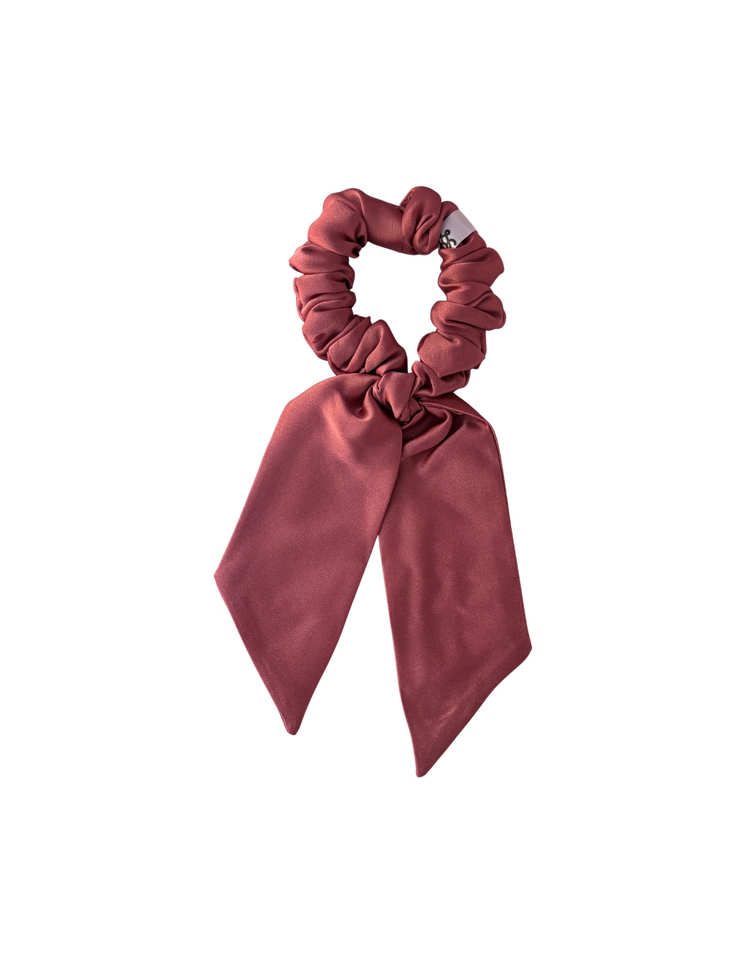 Big Bow Mulberry Silk Scrunchie