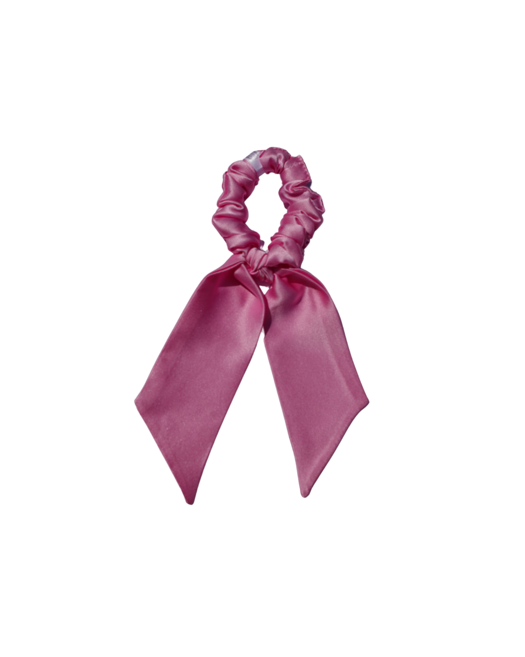 Big Bow Mulberry Silk Scrunchie