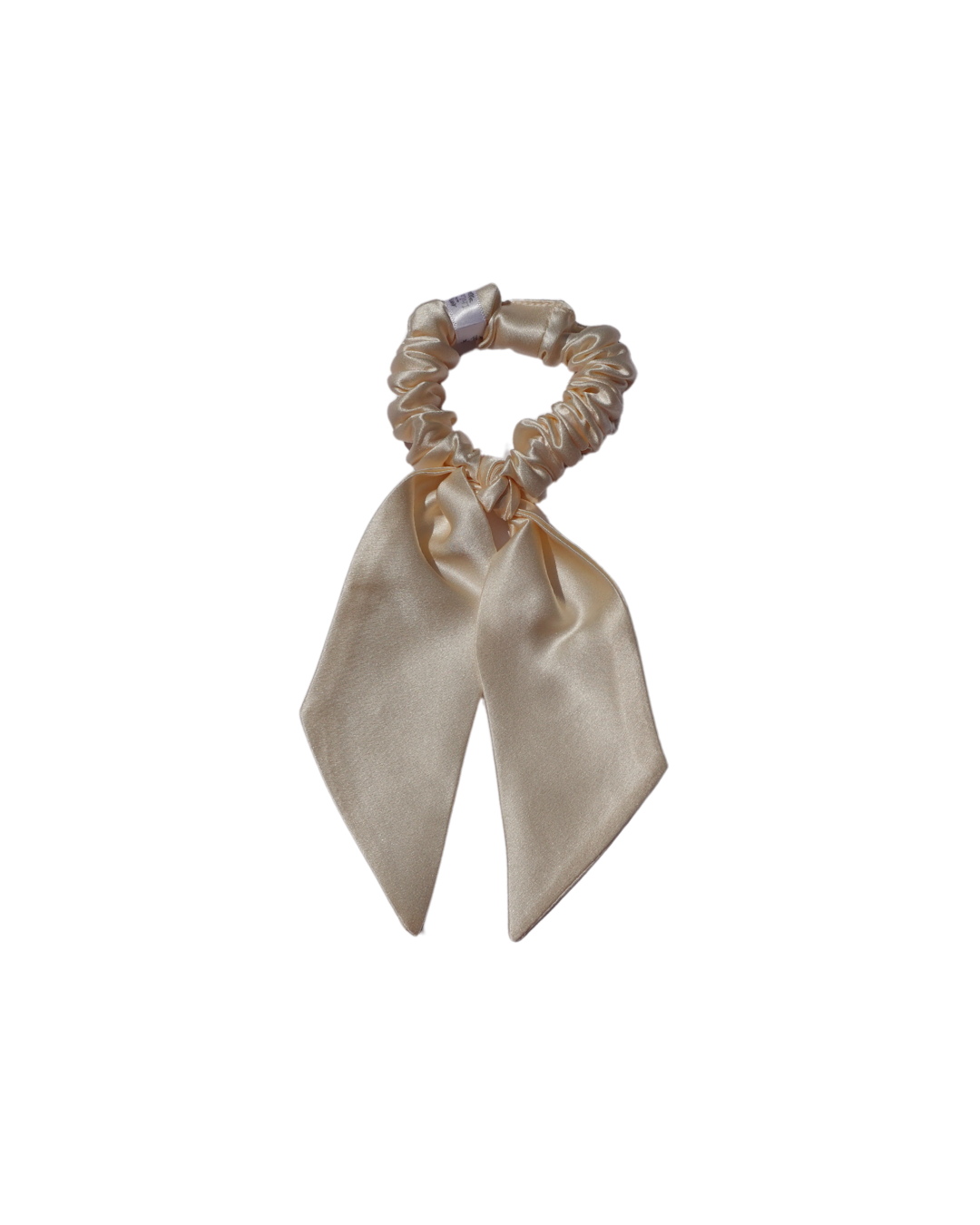 Big Bow Mulberry Silk Scrunchie