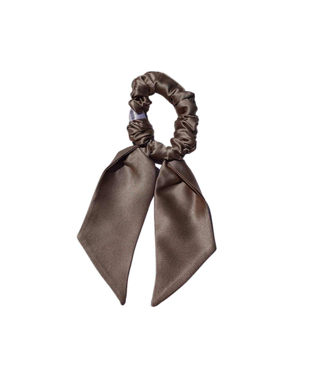 Big Bow Mulberry Silk Scrunchie