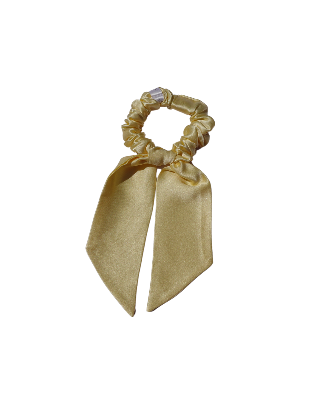Big Bow Mulberry Silk Scrunchie