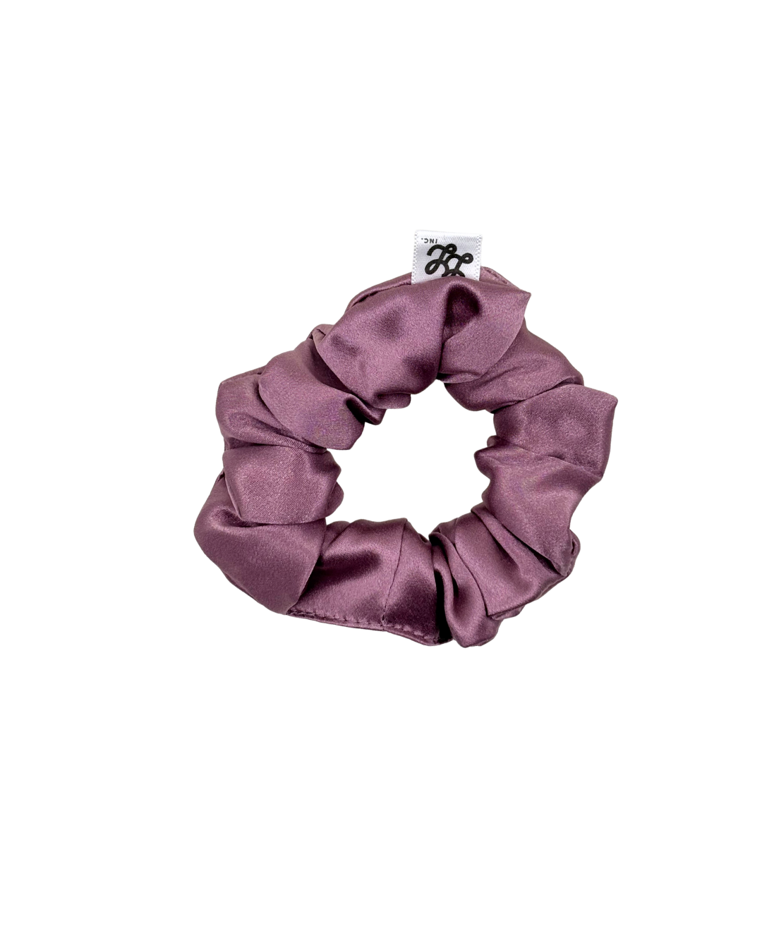 Winter Berry Mulberry Silk Scrunchie