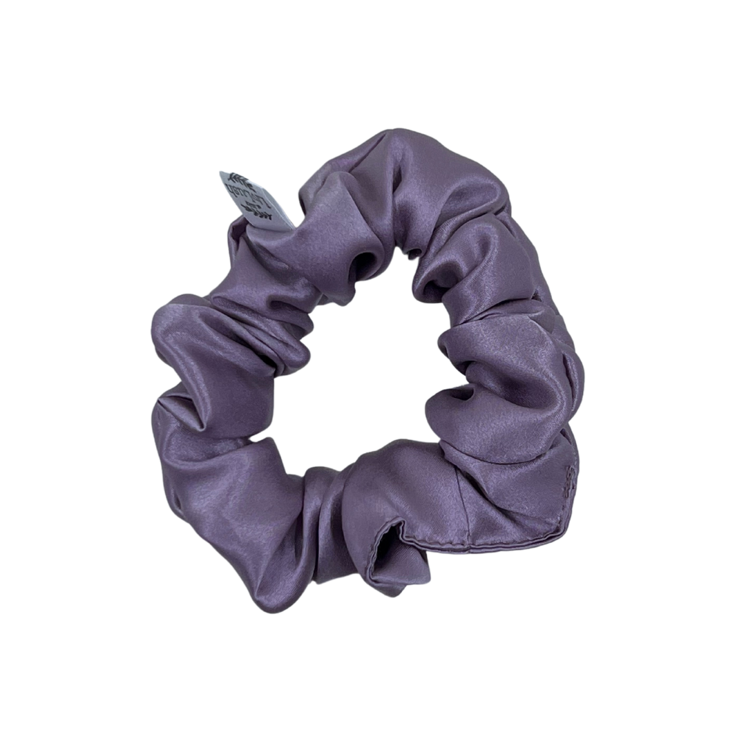 Amethyst Mulberry Silk Scrunchie