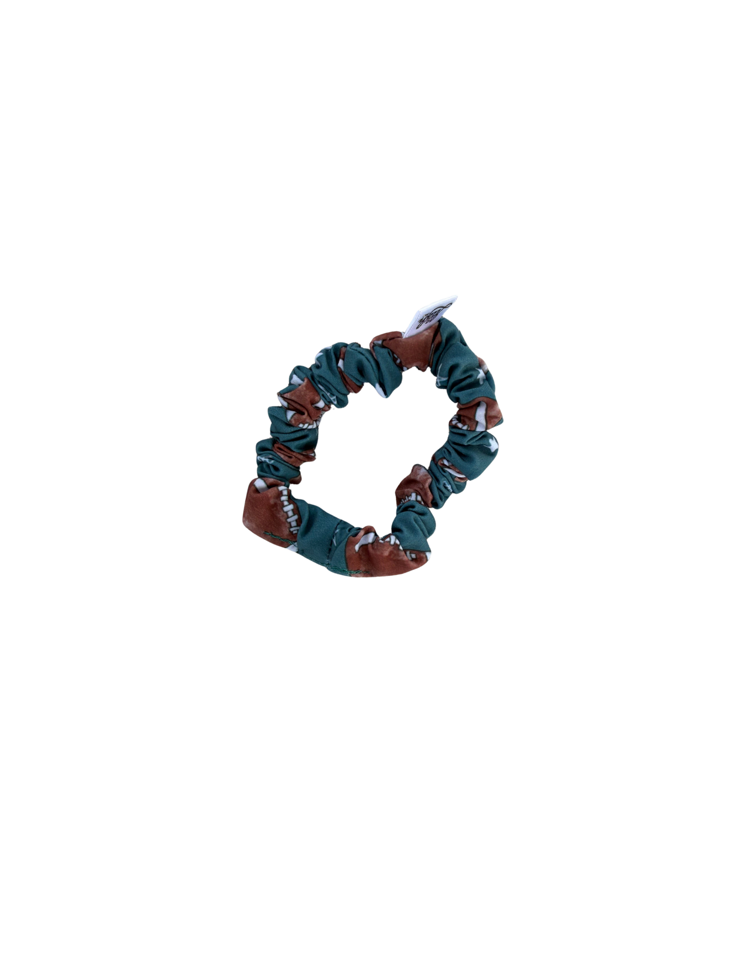 Football Athletic Scrunchie