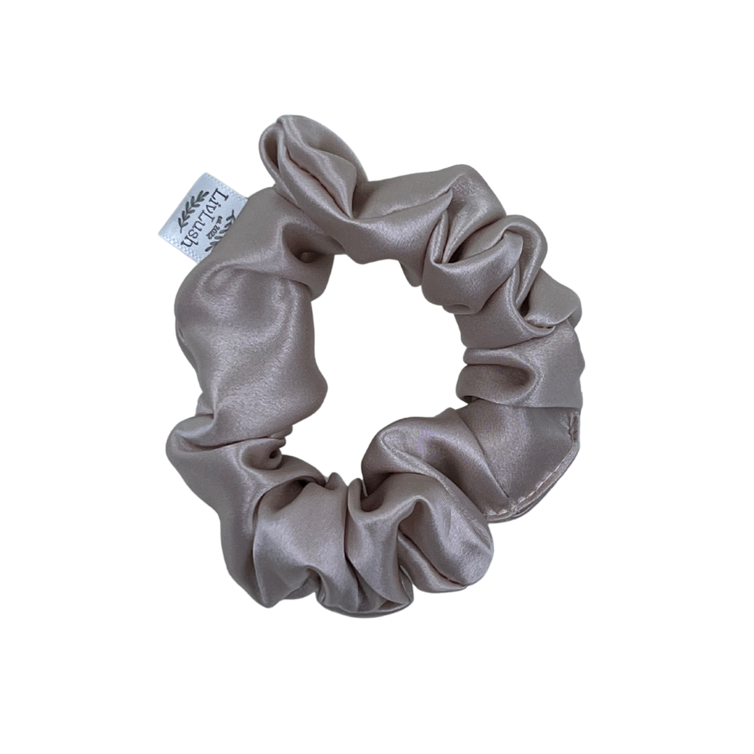 Champagne Kisses Mulberry Silk Scrunchie