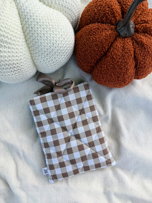 Quilted Bow E-Reader Sleeve