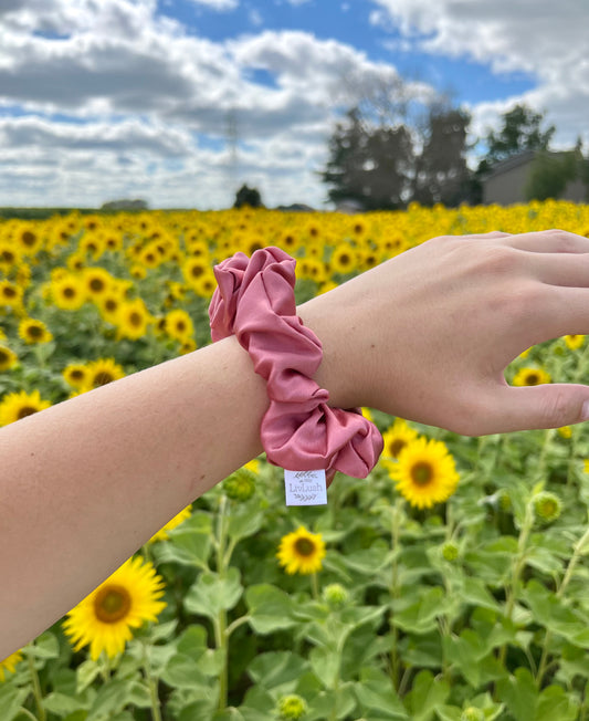 Posie Mulberry Silk Scrunchie