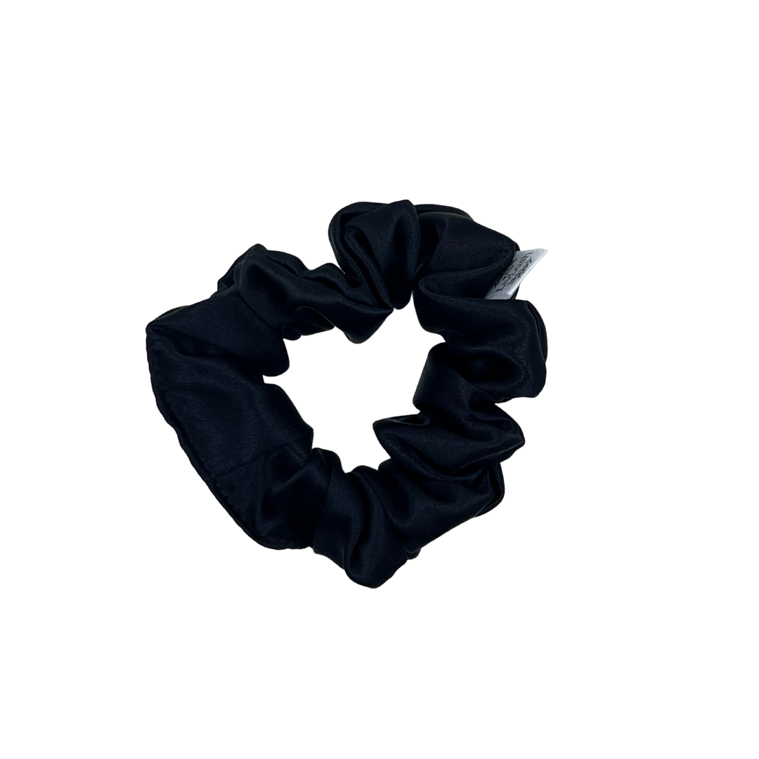 Midnight Mulberry Silk Scrunchie