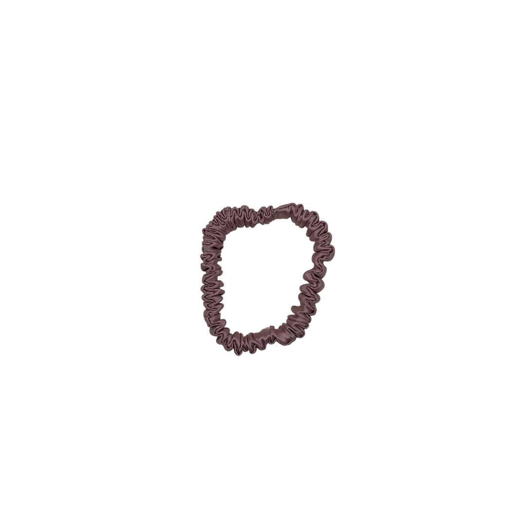 Rosé Mulberry Silk Scrunchie