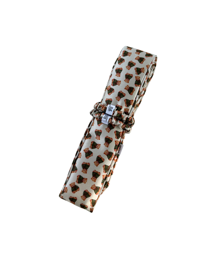 Flat Mulberry Silk Heatless Hair Curler