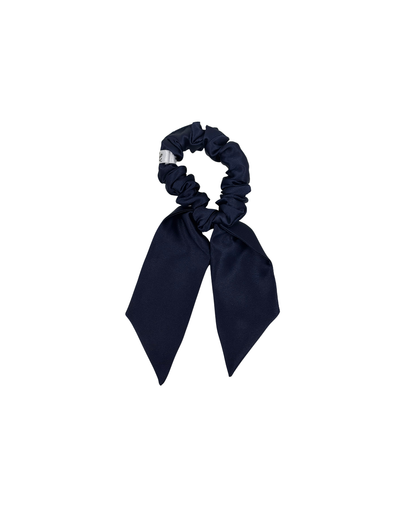 Big Bow Mulberry Silk Scrunchie