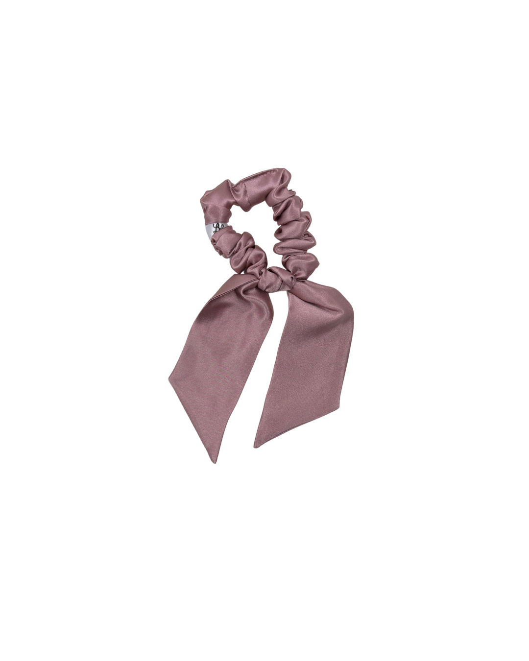 Big Bow Mulberry Silk Scrunchie
