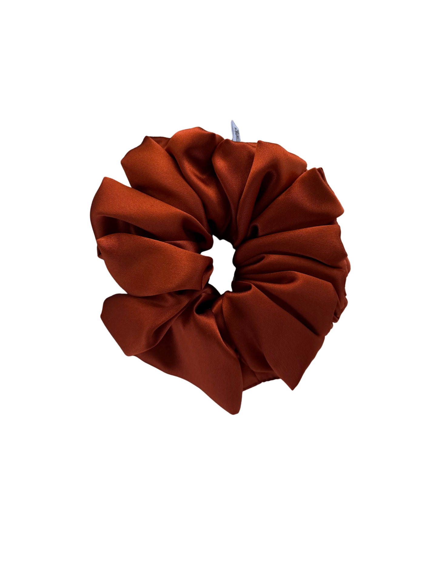 Rusted Maple Mulberry Silk Scrunchie