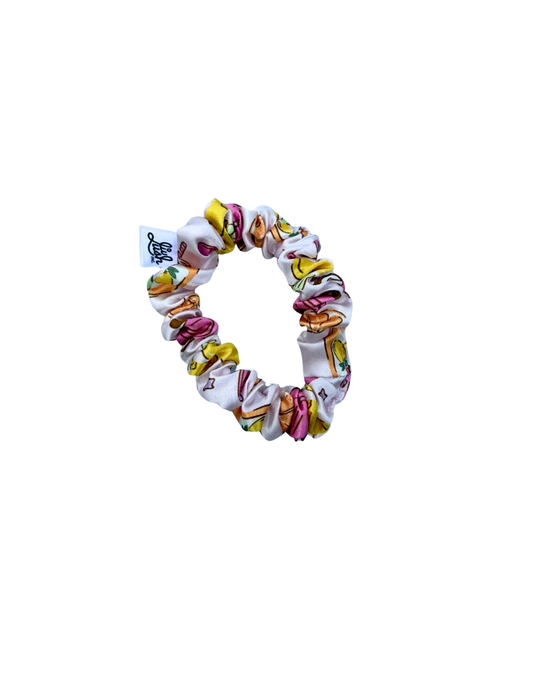Summer Spritz Satin Scrunchie