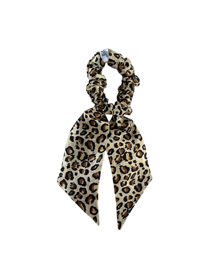 Big Bow Mulberry Silk Scrunchie