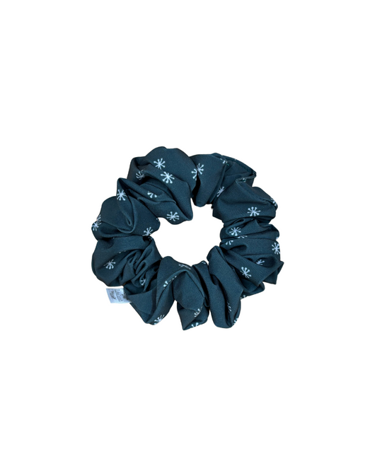 snowflake athletic scrunchie