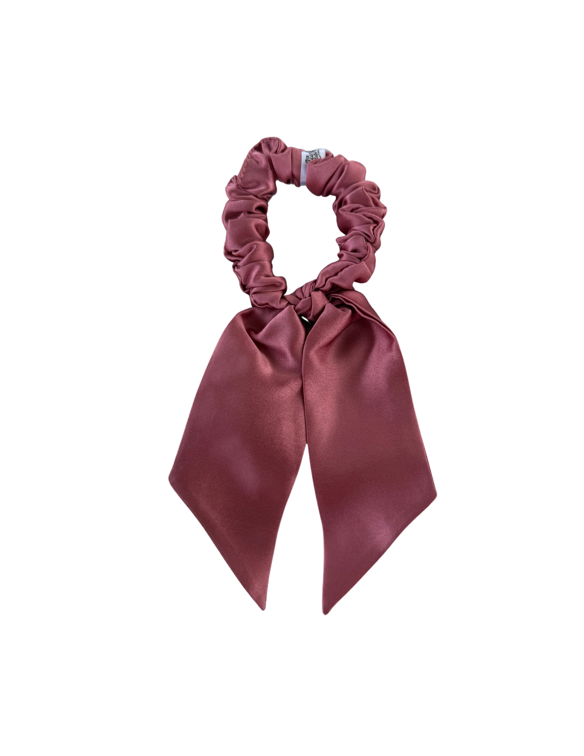 Big Bow Mulberry Silk Scrunchie