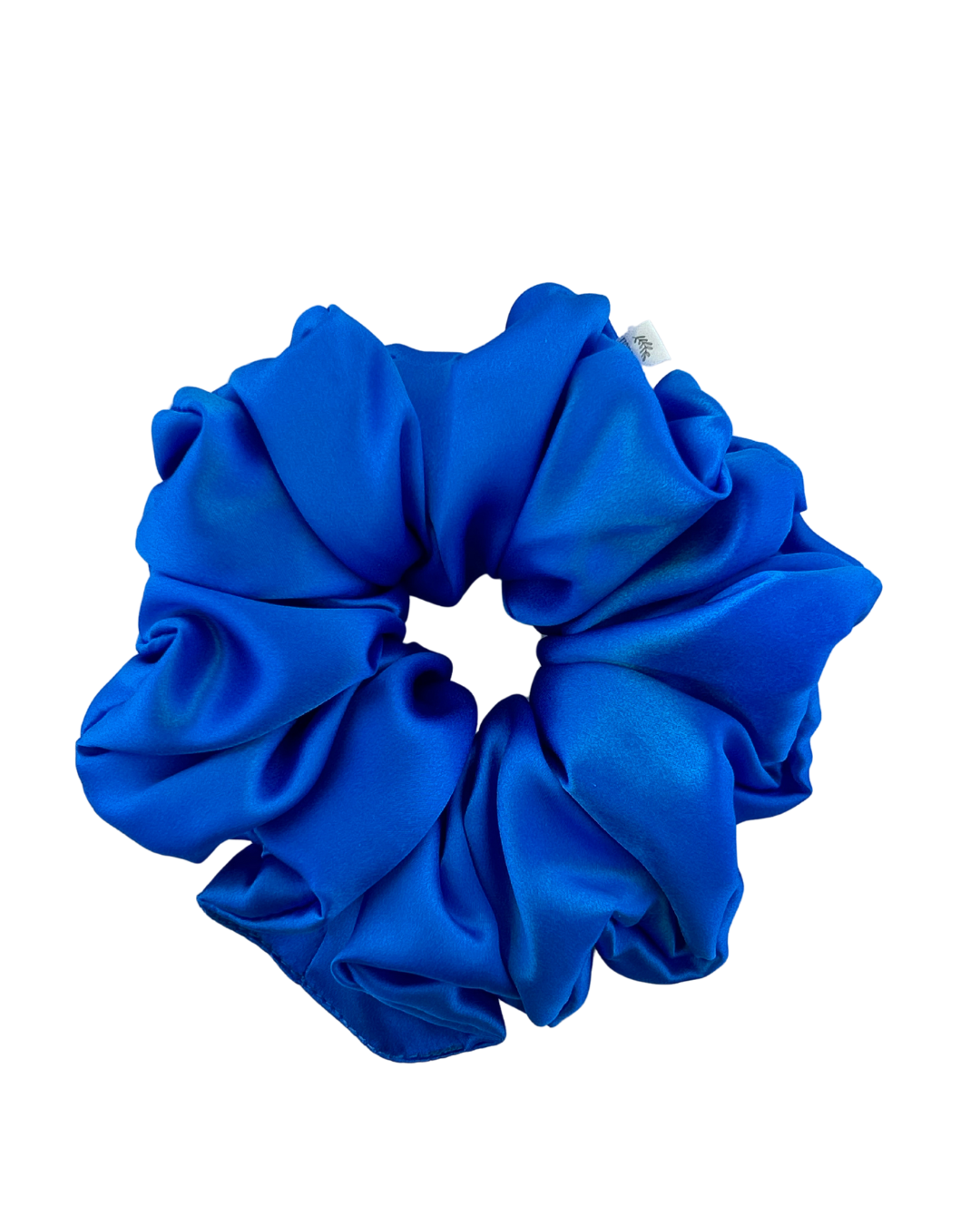 Blueberry Bliss Mulberry Silk Scrunchie