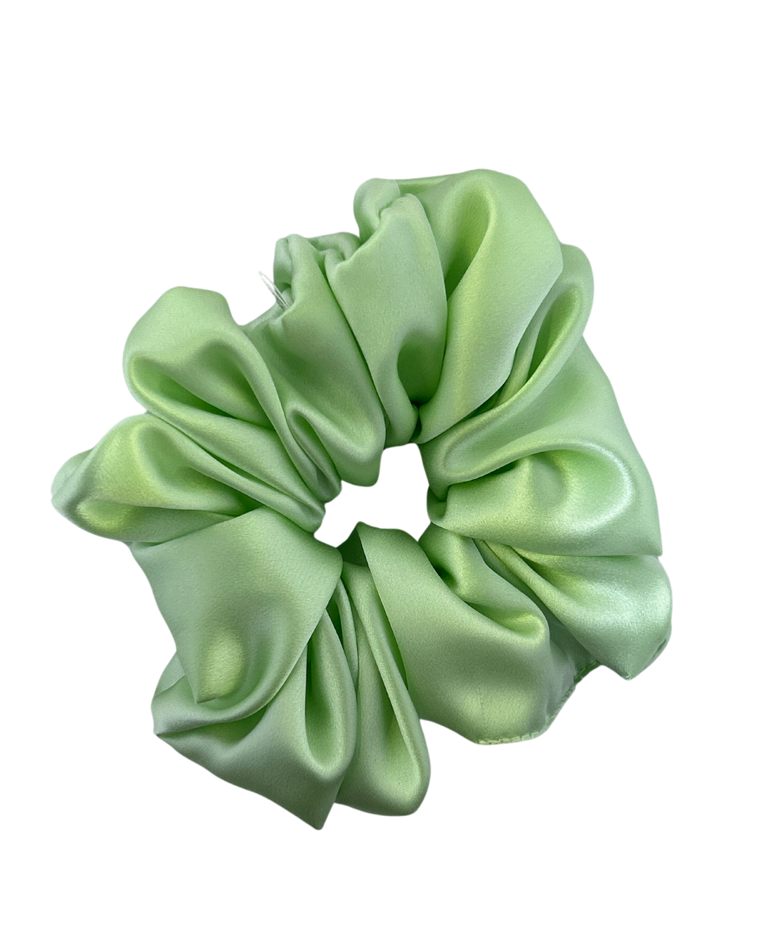 Honey Dew Mulberry Silk Scrunchie