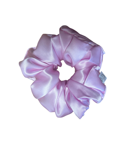 Bubblegum Mulberry Silk Scrunchie