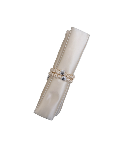 Flat Mulberry Silk Heatless Hair Curler