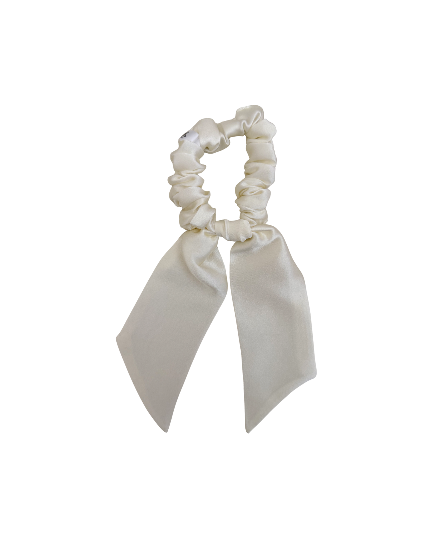 Big Bow Mulberry Silk Scrunchie