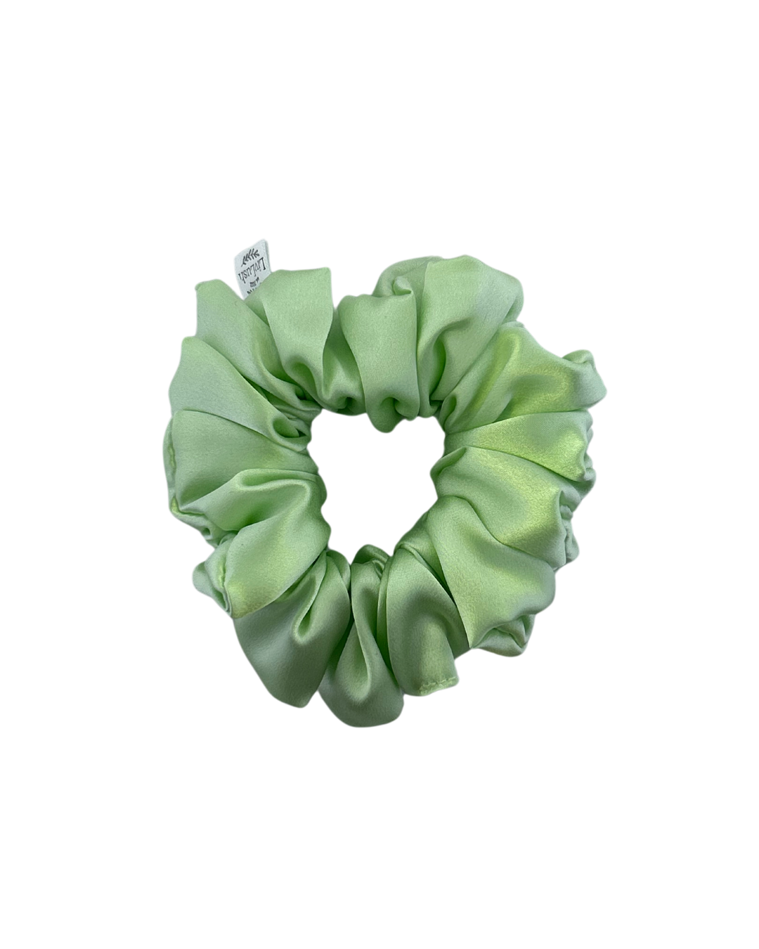 Honey Dew Mulberry Silk Scrunchie