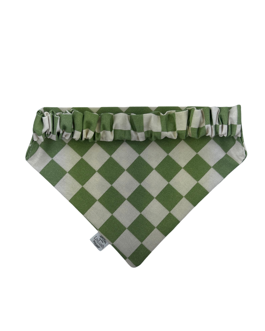 Cheeky Checkered Dog Scruffie