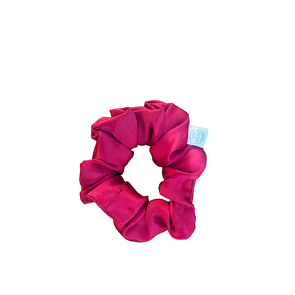 Merlot Mulberry Silk Scrunchie