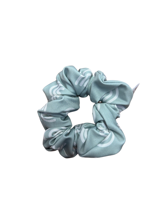 Sage Rainbow Swim Scrunchie