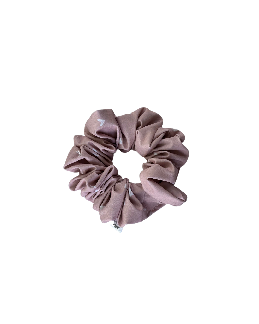 dusty pink athletic scrunchie