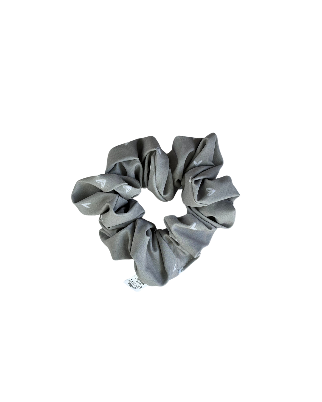 sage green athletic scrunchie