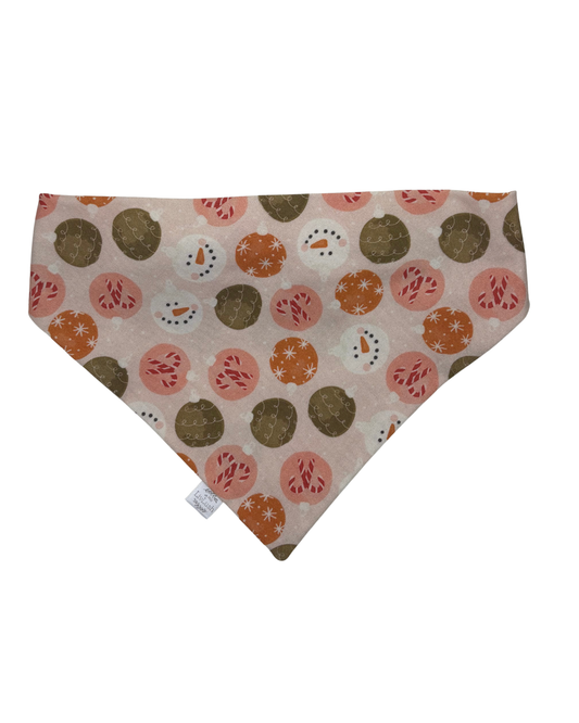 Pink Ornament Dog Scruffie