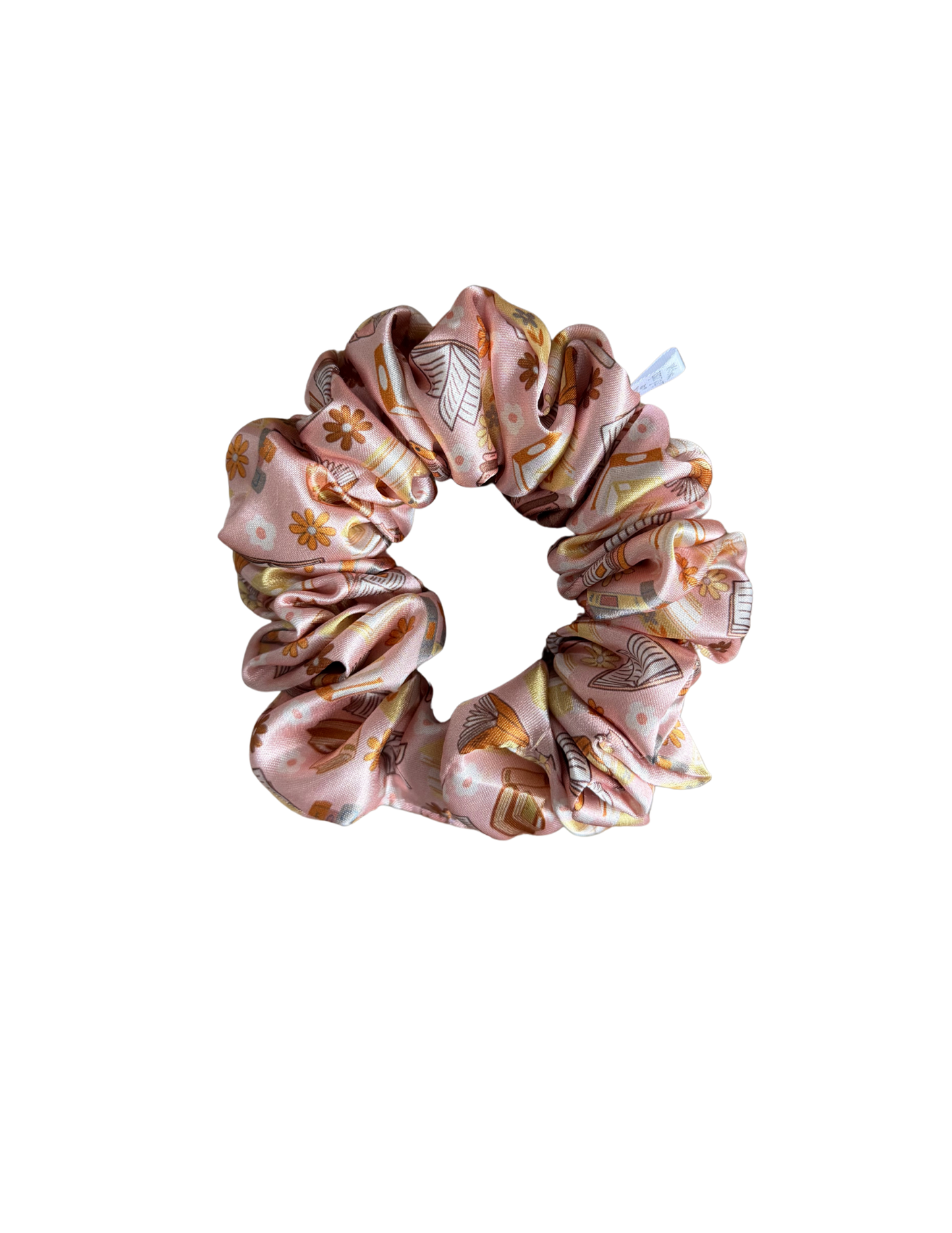 Book Girly Satin Scrunchie