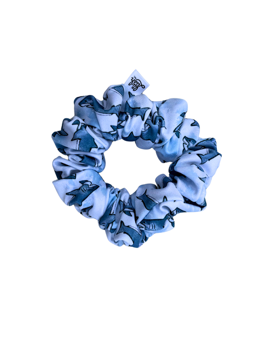 Sassy Shark Swim Scrunchie