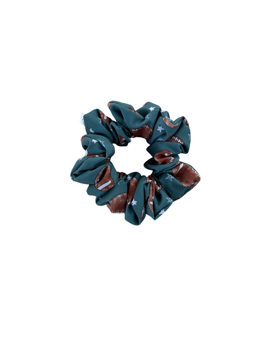 Football Athletic Scrunchie
