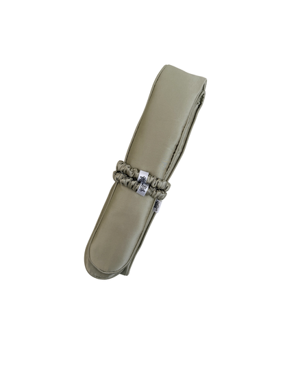 Flat Mulberry Silk Heatless Hair Curler