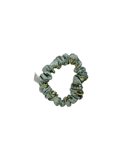 Honey Patch Satin Scrunchie