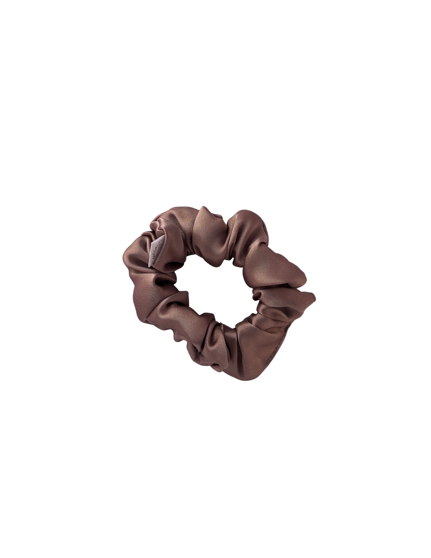 Deep Amethyst Mulberry Silk Scrunchie
