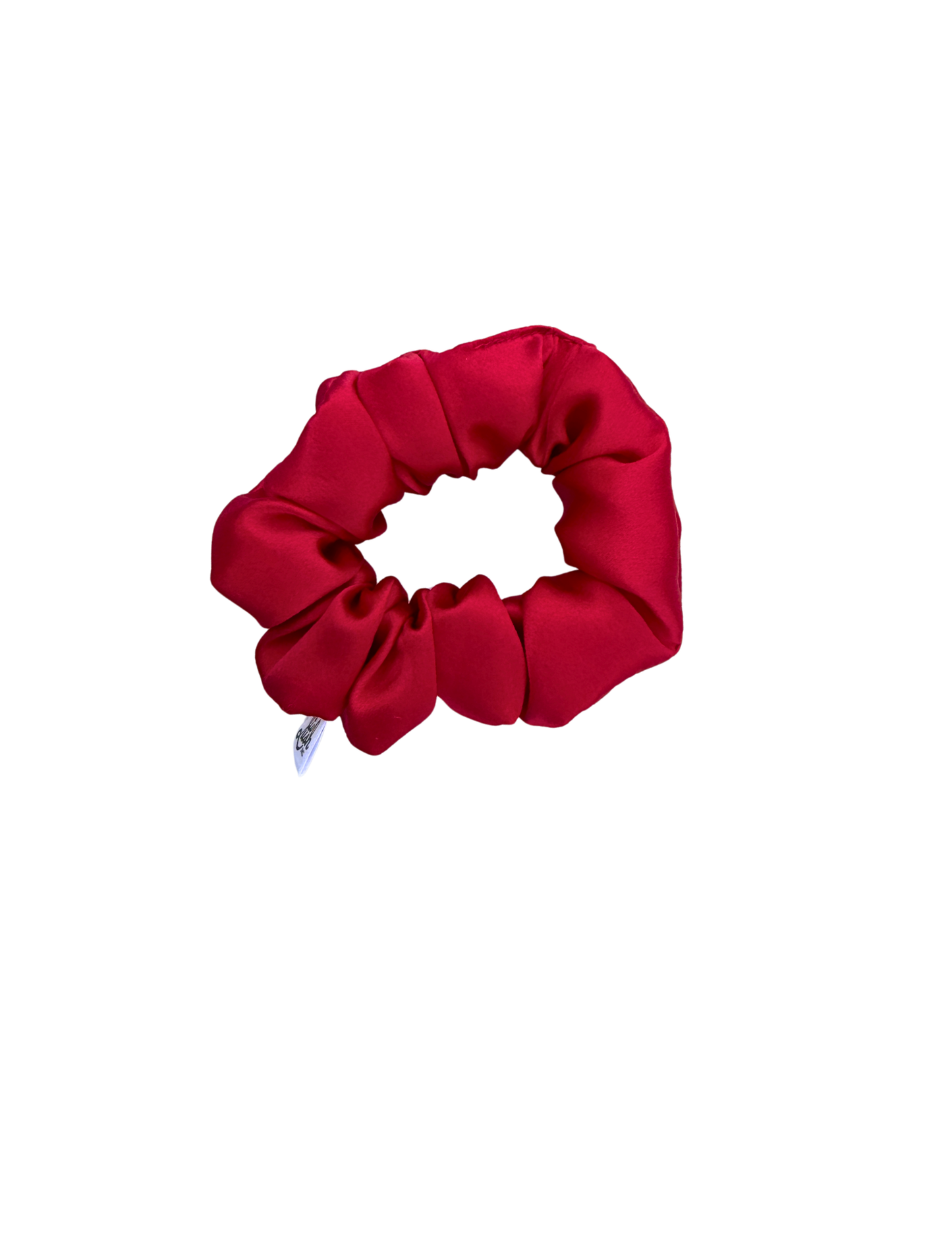 Cherry Cheeks Mulberry Silk Scrunchie