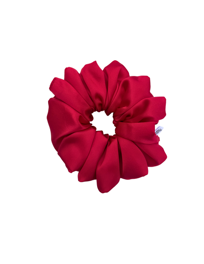 Cherry Cheeks Mulberry Silk Scrunchie