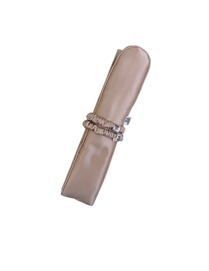 Flat Mulberry Silk Heatless Hair Curler
