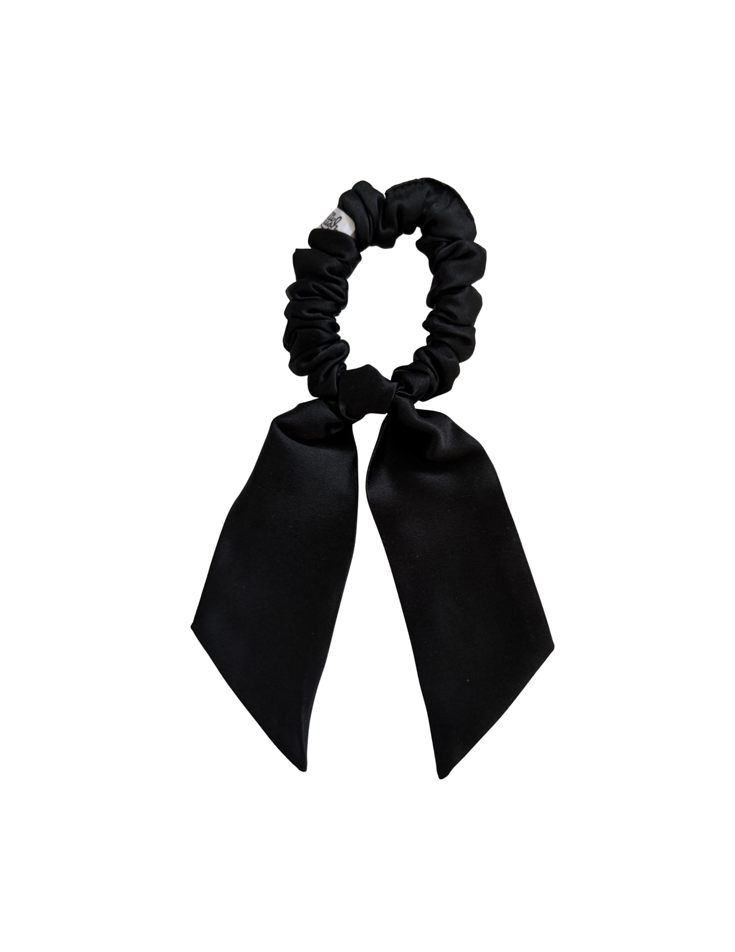 Big Bow Mulberry Silk Scrunchie